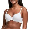 Maidenform Comfort Devotion Full Coverage Underwire Bra Reggiseno Altamente Coprente, White, 40C Donna