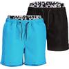 JACK & JONES SPLICELOGO S M L XL XXL nero rosso arancione, A: Malibu Blue/Black, L