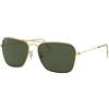 Ray-Ban Occhiali da sole RB 3136 001 Caravan Arista G-15 Verde, Caravan Arista G-15 Verde, 55 mm