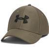 Under Armour Berretto da Uomo Heathered Blitzing 3.0, (390) Verde Marino Od/Verde Marino Od/Nero, M/L