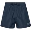 Emporio Armani EA7 Costume a Pantaloncino con Logo da Uomo, 7M001677 (IT, Testo, XL, Regular, Regular, Blue/Silver)