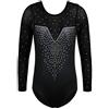 ZNYUNE Ragazza Body Ginnastica Manica 3/4