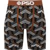 PSD Boxer da uomo con stampa di lusso, lunghezza standard e singoli, morbidi e traspiranti, Psd Labirinto, Small