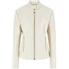 GUESS Donna Giacca In Pelle Sintetica W6RL52WL850 Poliuretano Beige S
