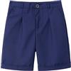 LOLANTA Shorts Scolastici Ragazzi, Shorts Eleganti per Bambini, Pantaloni Completo Formali Estivi Bambini, Pantaloncini Uniforme con Vita Regolabile (Blu Scuro, 12-13 Anni, 170)