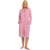 Suzy & Me Accappatoio 100% cotone con cerniera per donna, Lampone, 0