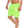 Gennadi Hoppe Pantaloncini da bagno lunghi da uomo, verde fluo, L