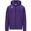 Kappa - Felpe, Uomo, Viola, Poliestere, Calcio. Kappa4Football Grevolo, Taglia: XL