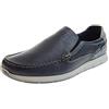 ENVAL SOFT 3238000 Scarpe Mocassini Slip on Boat Pelle Blu