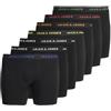 Jack & Jones Jacbasic Trunks 7 Pack Noos Pls Boxer da uomo (confezione da 7), Nero , 7XL Große Größen