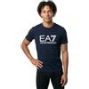 EA7 Emporio Armani T-shirt Uomo Core Identity in jersey di cotone 7M001412A