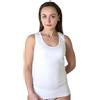 New Day intimo eccezionale Set da 3 Canotte Donna Cotone Caldo Spalla Larga, Canottiere Intime Felpate