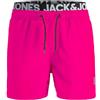 JACK & JONES SPLICELOGO S M L XL XXL nero rosso arancione, Rosa (Pink Gio), XL