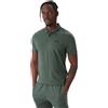 EA7 Emporio Armani Polo Piquet in Cotone Stretch a Maniche Corte Core Identity (Verde Cilantro) L