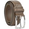 GianMarcoVenturi Cintura In Vera Pelle, Unisex per Uomo e Donna, Made In Italy, Accorciabile, 3,5 cm, Con Scatola