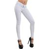 Toocool - Jeans Donna Pantaloni Skinny Slim Elasticizzati Push up Aderenti Nuovi M5780 [S,Bianco]