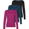 Vero Moda Vmmaxi My LS Soft Uneck Ga Noos Maglia a Maniche Lunghe Donna