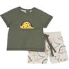 Chicco, Completo Bambino, T-shirt e Pantaloncini, con Tenere e Simpatiche Fantasie, Designed in Italy, Abbigliamento Neonato 0-24 Mesi, Idee Regalo Nascita