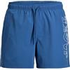 JACK & JONES Jpstmaui Wave Logo Swim Shorts SN, Delft, XL Uomo