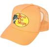 Bass Pro Shops Bass Original Fishing PRO Trucker Hat Mesh cap - Snapback Regolabile, Arancione Pastello, 5