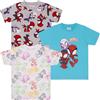 Marvel Spidey & Friends/Spiderman - Confezione da 3 Magliette a Maniche Corte in 100% Cotone, per Ragazzi - 4-5 Anni: 110cm