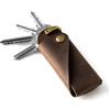 Crazy Horse Craft Portachiavi in Pelle, Organizer Astuccio Anello Custodia
