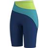 JISADER Pantaloncini da sub Pantaloncini da sub in neoprene da 3 mm Pantaloni da muta per canoa Nuoto Snorkeling, blu l