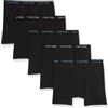 Calvin Klein Confezione da 5 Slip da Bambino, Nero/Nero/Nero/Nero, M