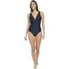 Tommy Hilfiger Micro Ruffle Over The Shoulder Everyday Basic One Piece Costume Intero, Sky Captain, 50 Donna