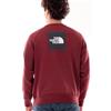 The North Face Raglan Box NSE Crew Felpa da Uomo Sumac/Asphalt Grey M