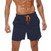Tansozer Costume Uomo Mare Costumi da Bagno Uomo Pantaloncino Costume Surf Uomo Piscina Impermeabile Pantaloncini Asciugatura Rapida DE Blu Scuro 3XL