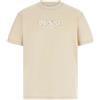 GUESS Uomo T-Shirt Manica Corta M6GI16K3032 Cotone Beige L