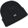 Under Armour Berretto Halftime Bambino, (001) Nero/Bianco, Taglia Unica