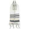 NICEYEA Tallit Sciarpa da preghiera messianica cristiana Tallit Messianic Tallits da preghiera Cappotto da preghiera Gerusalemme Tallit Sciarpa ebraica cristiana Tallit Sciarpa da preghiera Regali per uomini