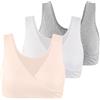 COLOMI Reggiseno Premaman Allattamento Reggiseno Allattamento in Cotone Senza Fili