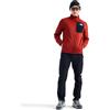 The North Face Crest Fz Giacca da uomo Iron Clay/Tnf Black M
