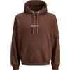 Jack & Jones Jornorrebro EMB Sweat Hood Noos, Mogano Profondo, M