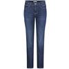 MAC Jeans MAC Angela D8454430, Jeans Slim (Gamba Sottile) Donna, Blu (New Basic Wash D845), 42W / 30L