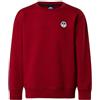 NORTH SAILS Felpa Bambino in Cotone Organico con Patch Logo