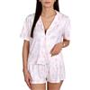 sarcia.eu Pigiama Cotone da Donna, Pigiama Estivo, Due Pezzi (Stitch, Hello Kitty, Marie, Bambi, Lion King, Minnie, Mickey) con Maniche Corte (IT, Testo, M, Regular, Regular, Aristocats)