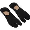 P Prettyia 2x Calzini Tabi Uomo Calzini Sportivi Flip Flop Taglio Basso Calze Cavigliere di Cotone - Nero, come descritto