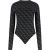 GUESS Donna Body Manica lunga W5BP09K68D2 Viscosa Nero XL