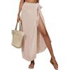 Koerye Copricostume da Pareo da Donna in Cotone Elegante Gonna da Spiaggia Coprire Multiuso Beach Wrap Sarong Copricostumi e Parei Summer Bikini Coverup Gonna per Seaside Rosa