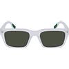 Lacoste Occhiali da Sole L6004S 970 MATTE CRYSTAL 55/19/145 Uomo