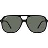 Ray-Ban 0RB2198-901/58-56, Occhiali Uomo, Nero, Taglia Unica