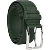 GianMarcoVenturi Cintura In Vera Pelle, Unisex per Uomo e Donna, Made In Italy, Accorciabile, 3,5 cm, Con Scatola