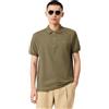 Lacoste Petit piqué - Polo da Uomo, a Maniche Corte, in Cotone, Taglia L, Colore: Cachi, Cachi, L