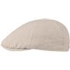 LIPODO Coppola Uomo Lino Berretto Estivo Beige Blu Scuro Visiera Traspirante Primavera Estate