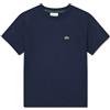 Lacoste Lcb Core - Maglietta da Ragazzo, Marina, 10 Anni