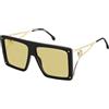 Carrera Occhiali da Sole Carrera CA UNICA/SE BLACK ON GOLD/YELLOW 60/14/130 donna